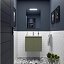 Mueble de baño Noja suspendido 2 puertas green satin de Salgar